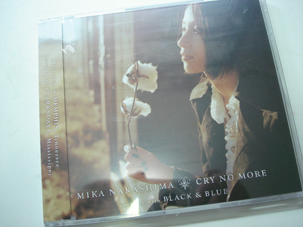 中島美嘉 cry no more black blue 中島美嘉 cry no more black blue